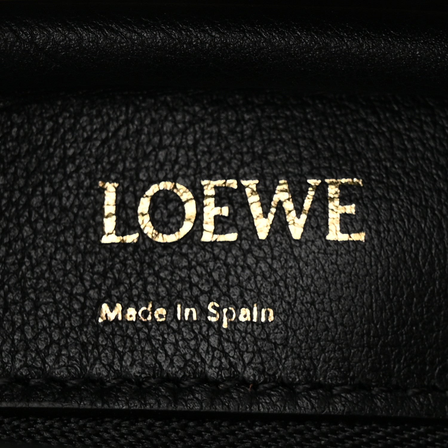 Loewe Nappa Calfskin Amazona 23 Black 6 of 10