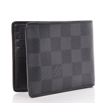 Louis Vuitton Damier Graphite Slender Wallet 3 of 8