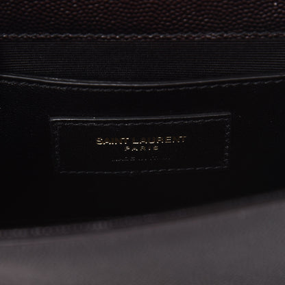 Saint Laurent Grain De Poudre Small Monogram Kate Satchel Black 7 of 10