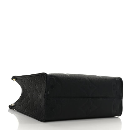Louis Vuitton Empreinte Monogram Giant Onthego PM Black 4 of 8