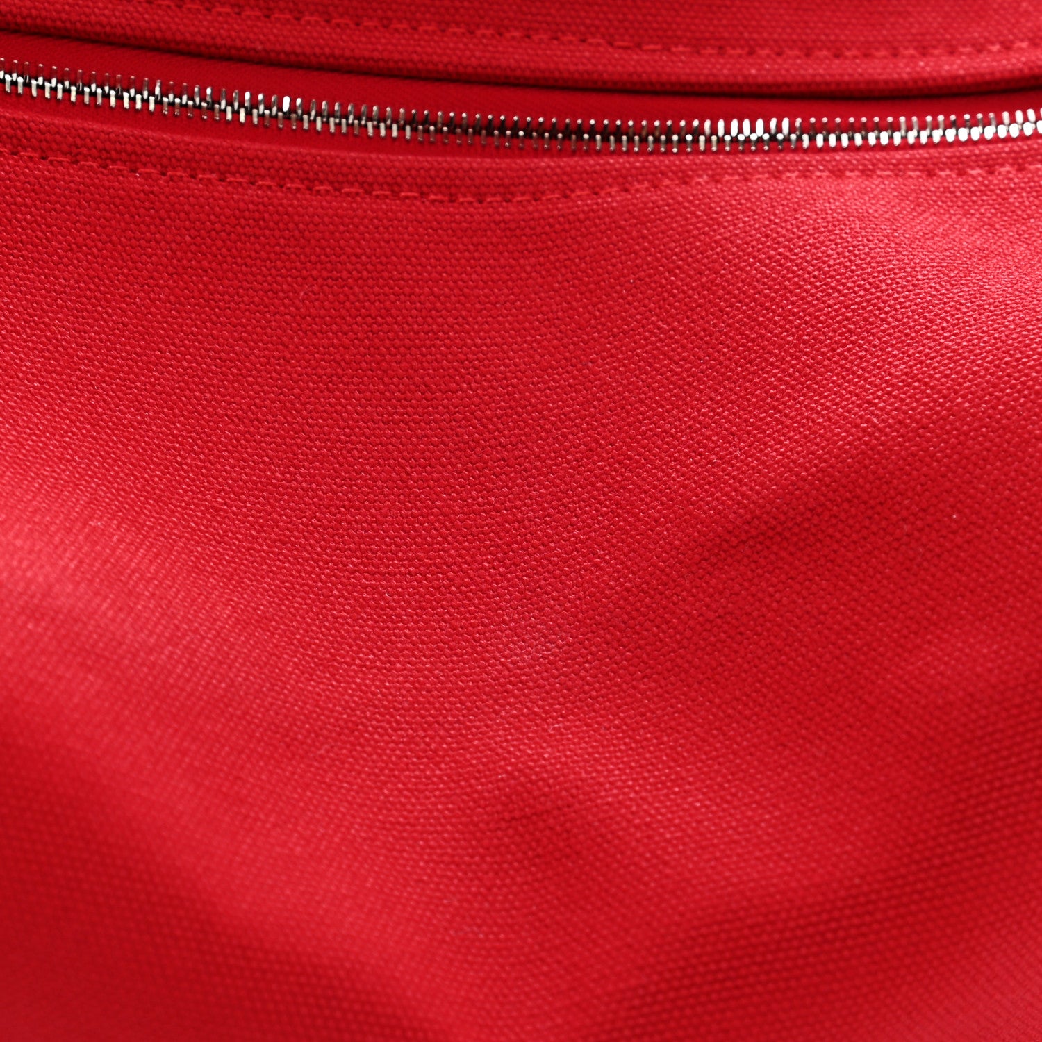 Hermes Canvas Large Bride-A-Brac Pouch Rouge 13 of 13