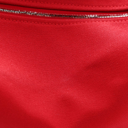 Hermes Canvas Large Bride-A-Brac Pouch Rouge 13 of 13