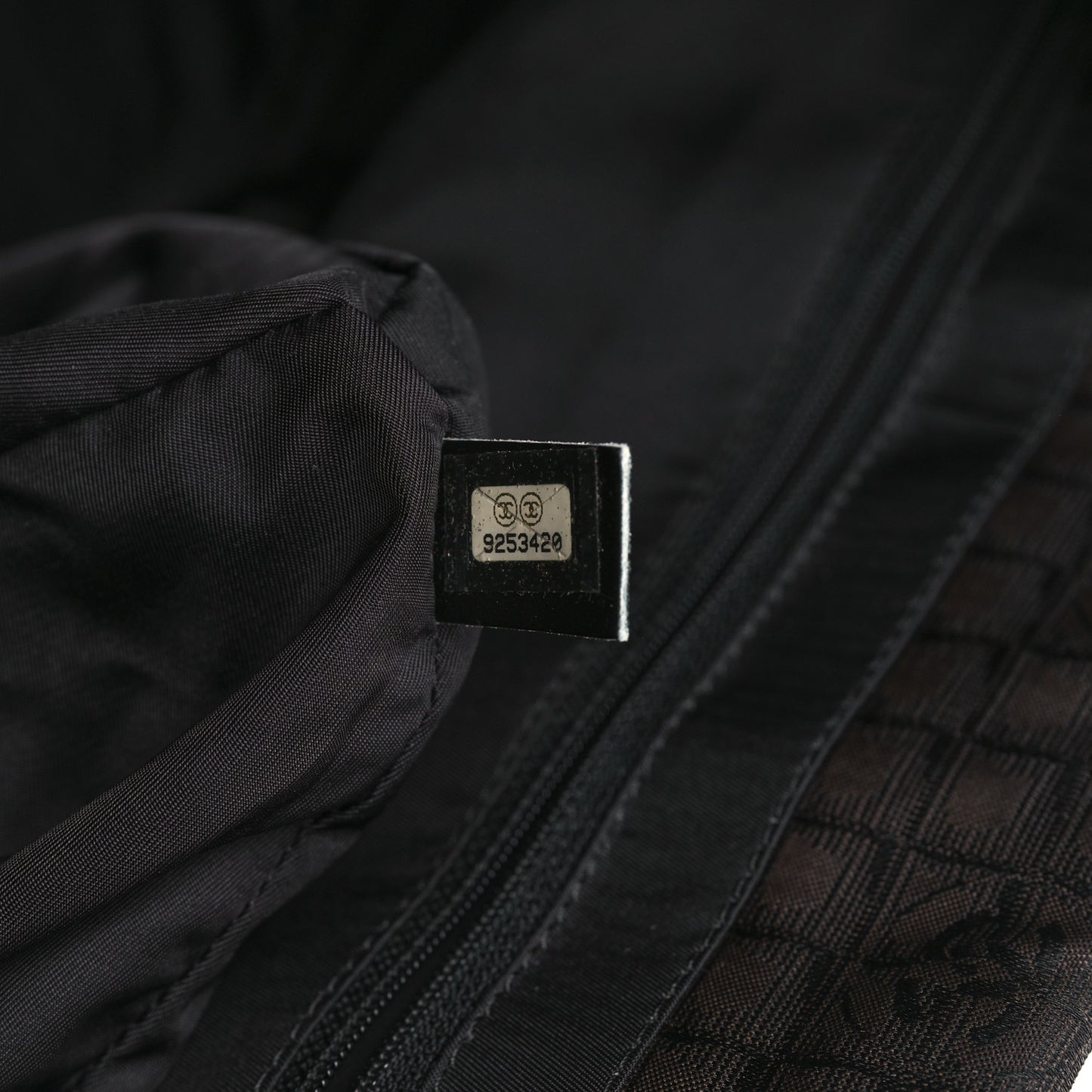 Nylon Travel Convertible Tote Black