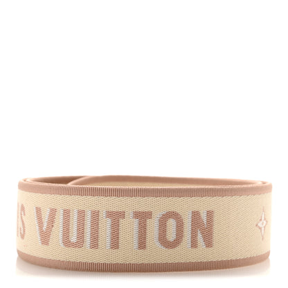 Louis Vuitton Jacquard Diane Shoulder Strap Creme Beige 2 of 5