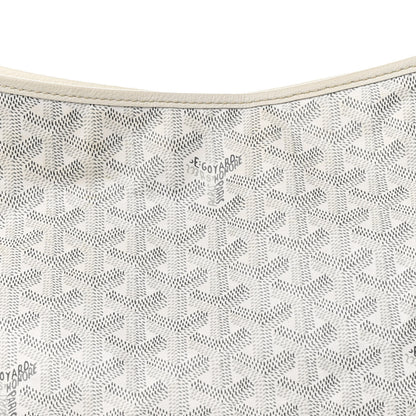 Goyard Goyardine Boheme Hobo White 10 of 15