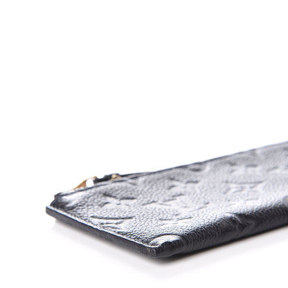 Louis Vuitton Empreinte Felicie Chain Wallet Zippered Insert Black 7 of 8