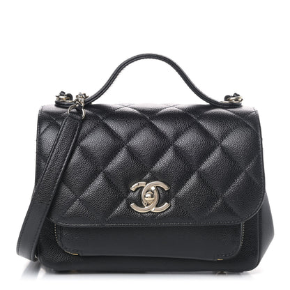 Chanel Caviar Quilted Small Business Affinity Flap Black 1 of 5
