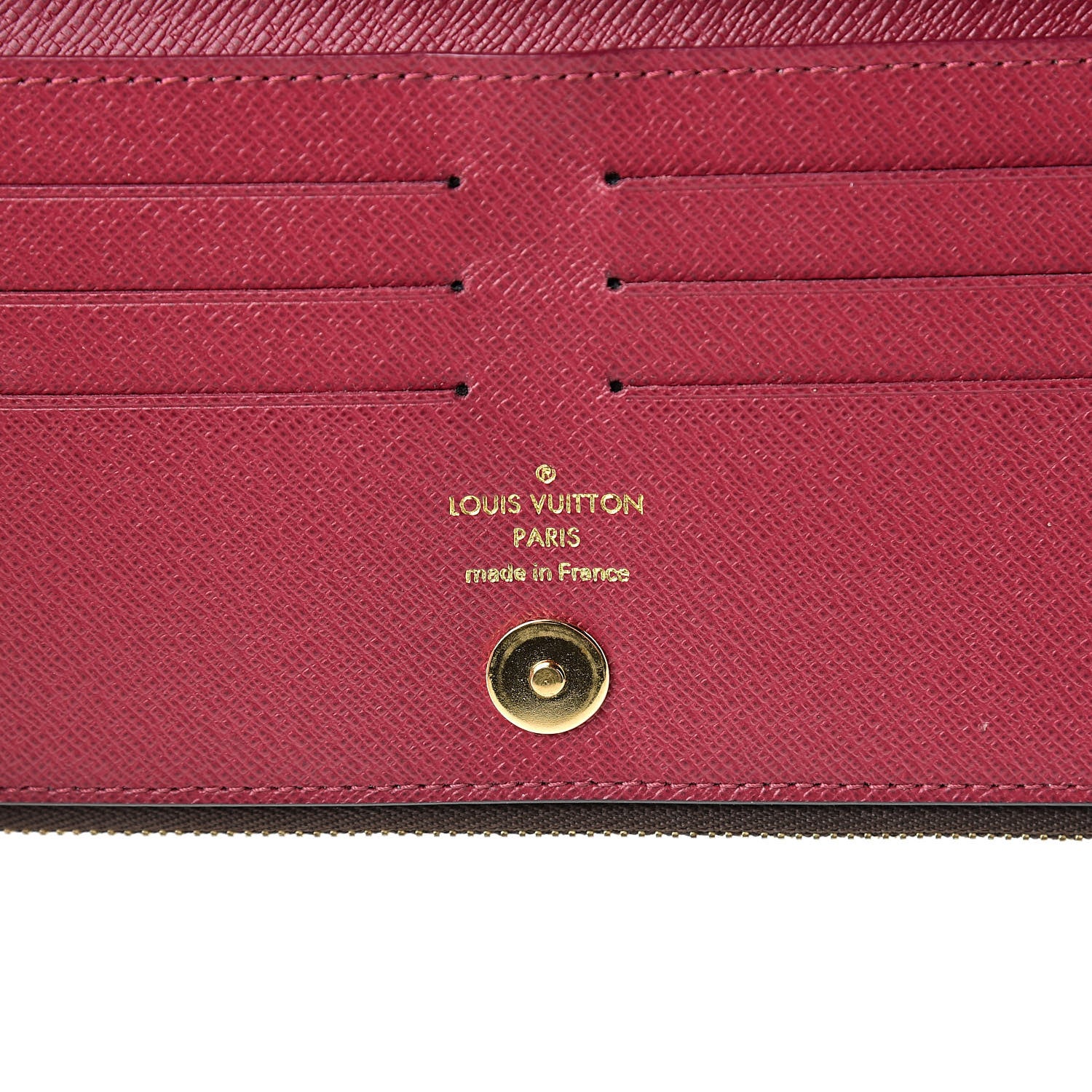 Louis Vuitton Monogram Adele Wallet Fuchsia 6 of 10