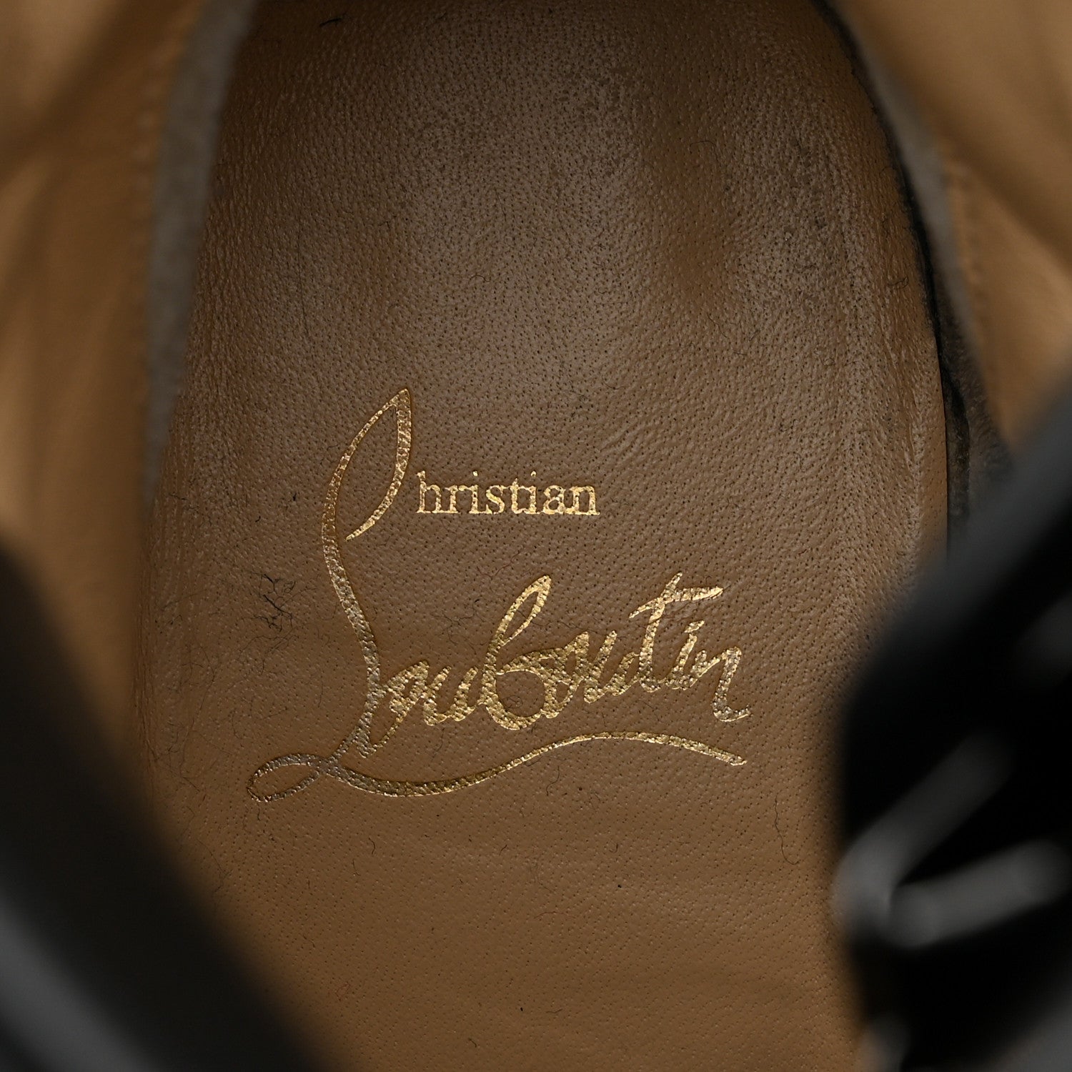 Christian Louboutin Calfskin Macademia 100 Biker Platform Boots 38 Black 6 of 8