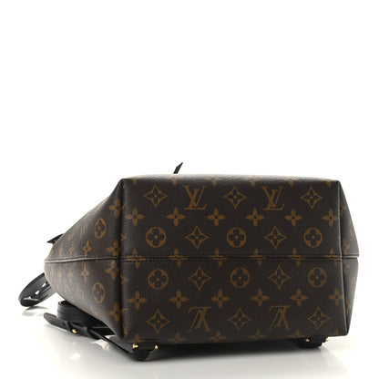 Louis Vuitton Monogram Montsouris PM Black 4 of 8
