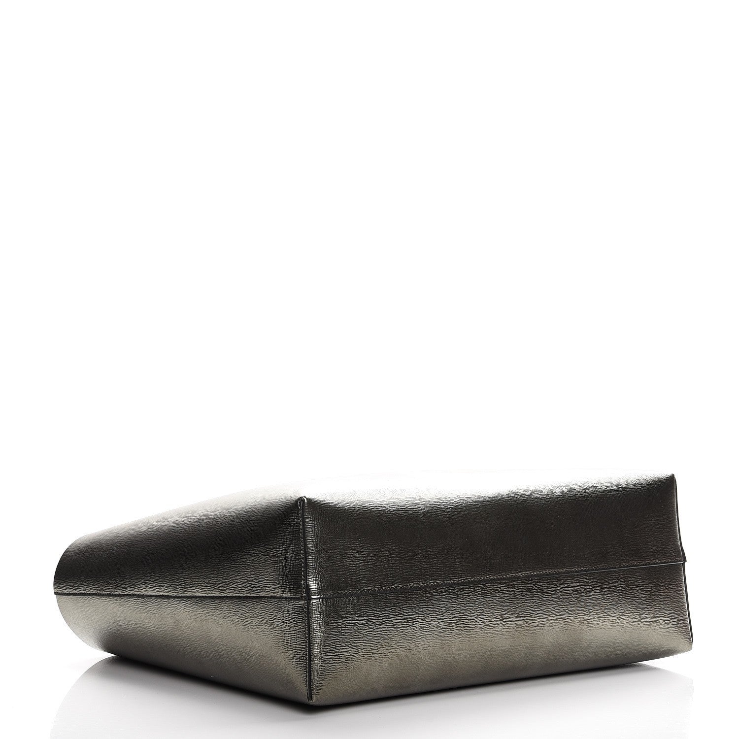 Tom Ford Laminated Calfskin Medium T Tote Anthracite 4 of 7