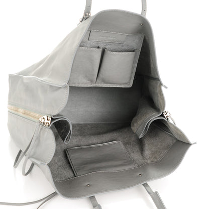 Balenciaga Veau Papier A4 Zip Around Tote Gris Metal 5 of 7