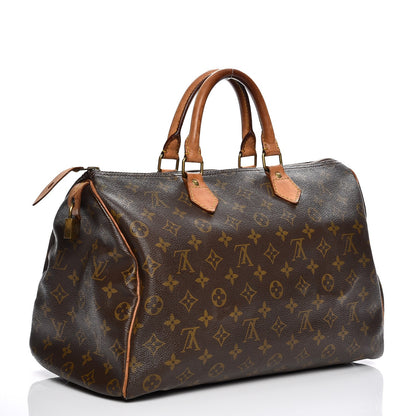 Louis Vuitton Monogram Speedy 35 3 of 18