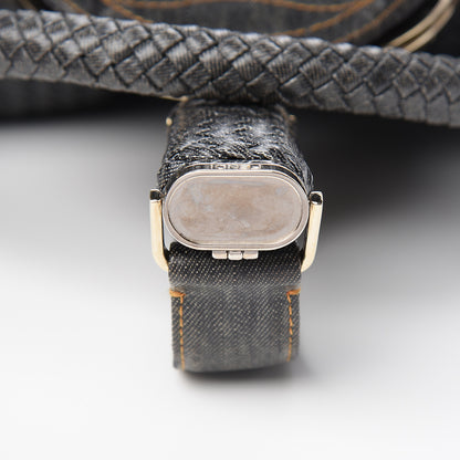 Fendi Denim Spalmati Woven Spy Blue 10 of 10