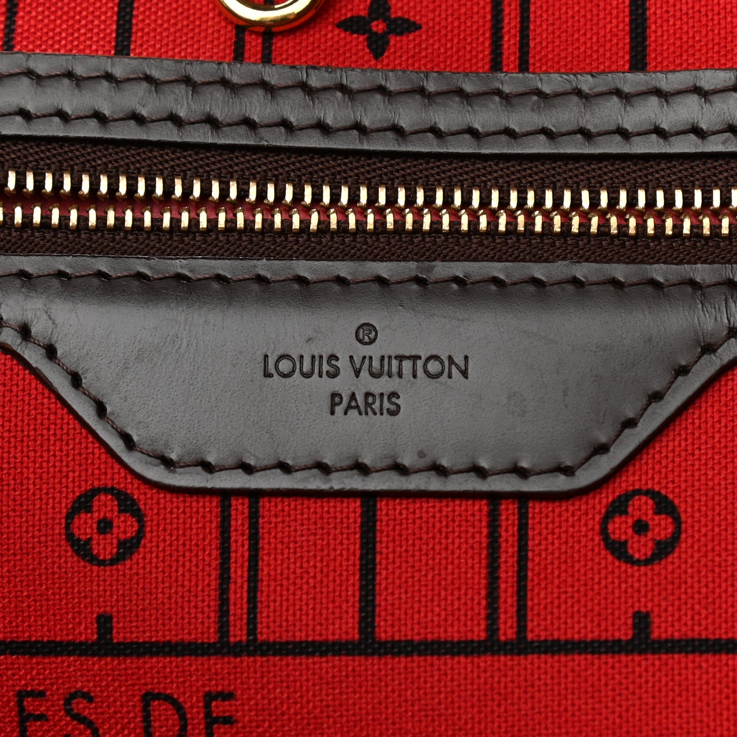 Louis Vuitton Damier Ebene Neverfull GM 6 of 18