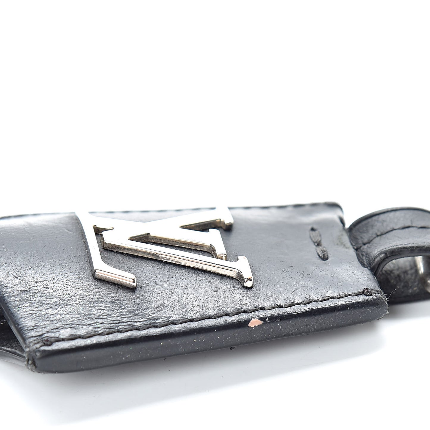 Calfskin Cloche Cles Key Holder Black