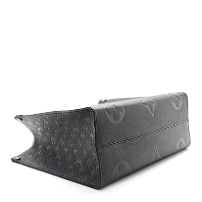 Louis Vuitton Empreinte Monogram Giant Onthego GM Black 4 of 9