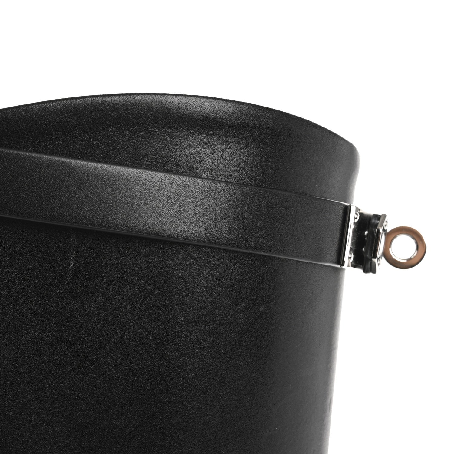 Hermes Box Kelly Jumping Boots 38 Black 9 of 11