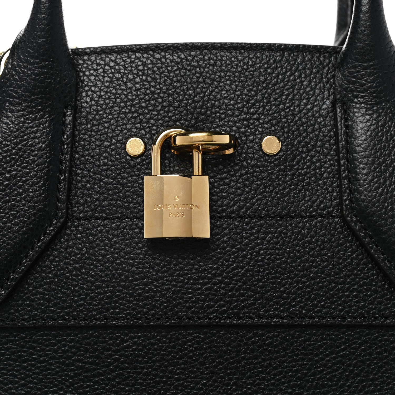 Louis Vuitton Taurillon City Steamer MM Black 7 of 11
