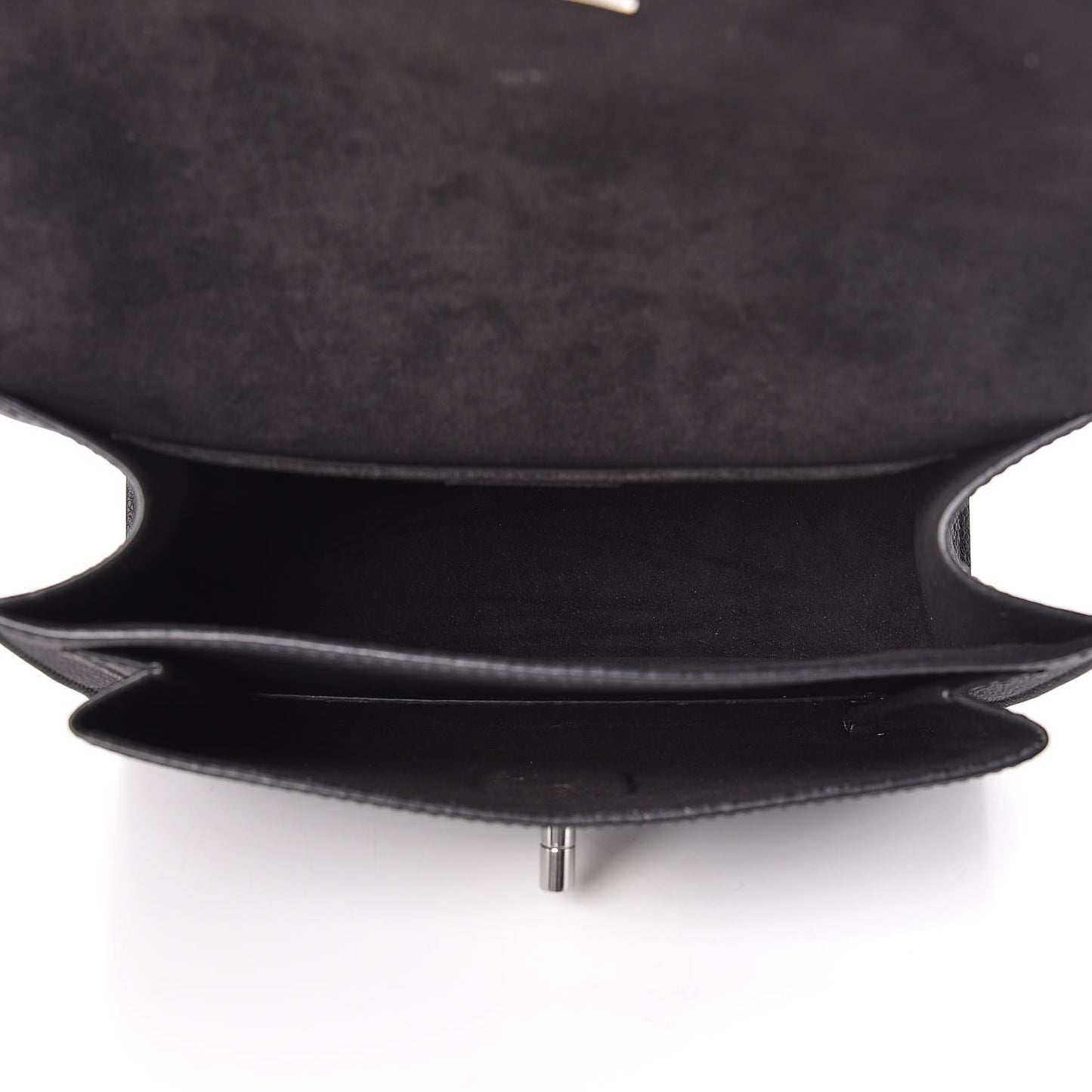 Soft Calfskin My Lockme Chain Bag BB Black