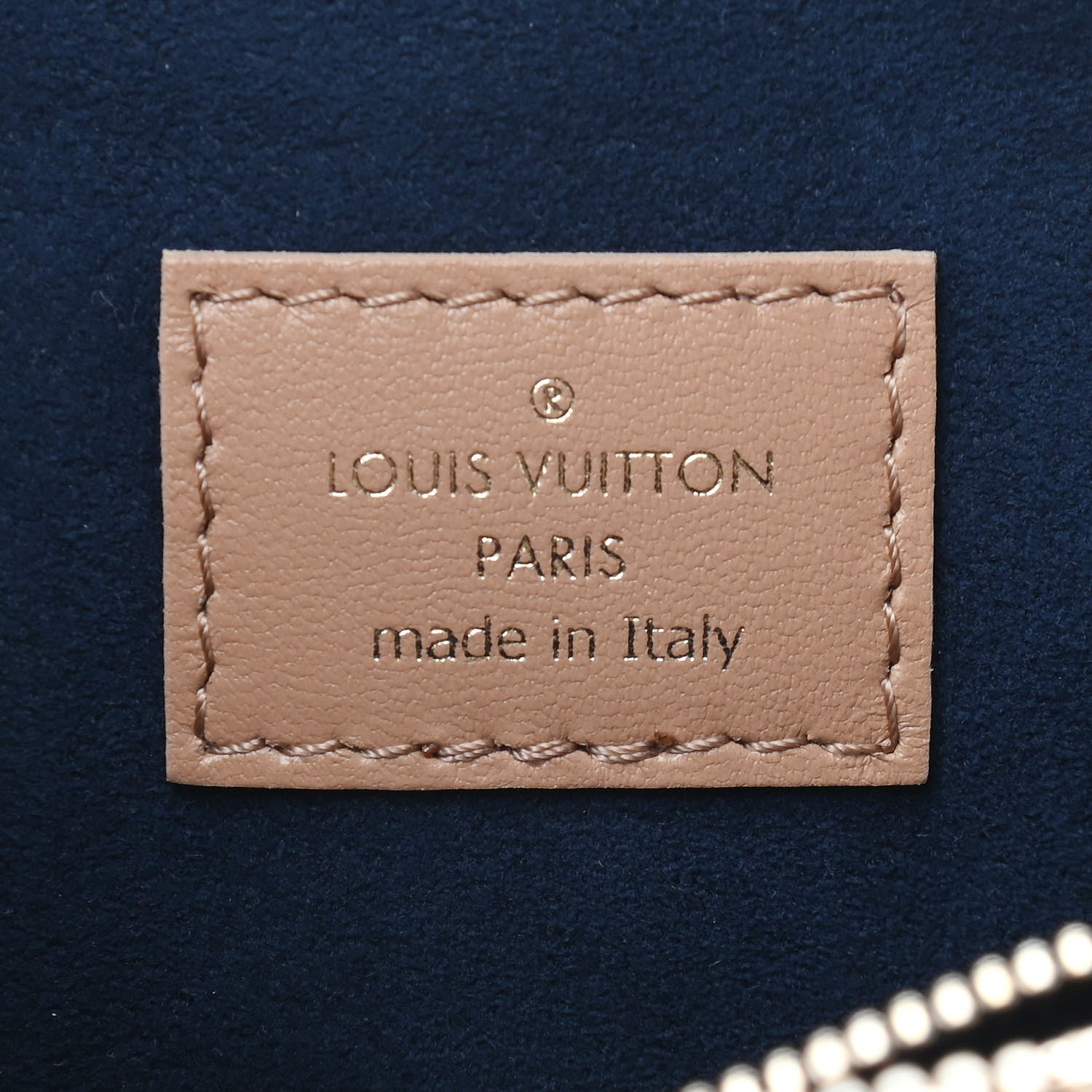 Louis Vuitton Lambskin Embossed Monogram Coussin PM Camel 6 of 8