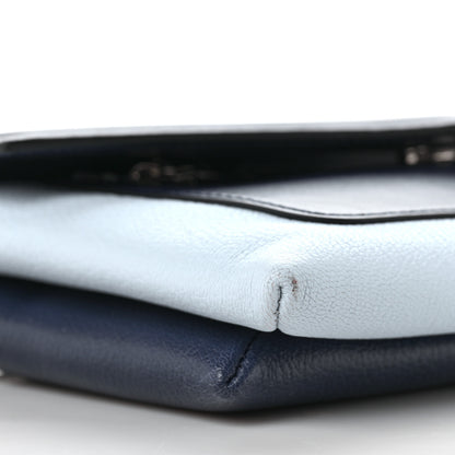 Givenchy Calfskin Duetto Crossbody Navy Blue 7 of 9