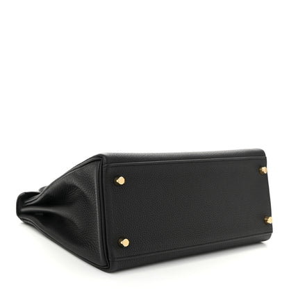 Hermes Togo Kelly Retourne 28 Black 4 of 11