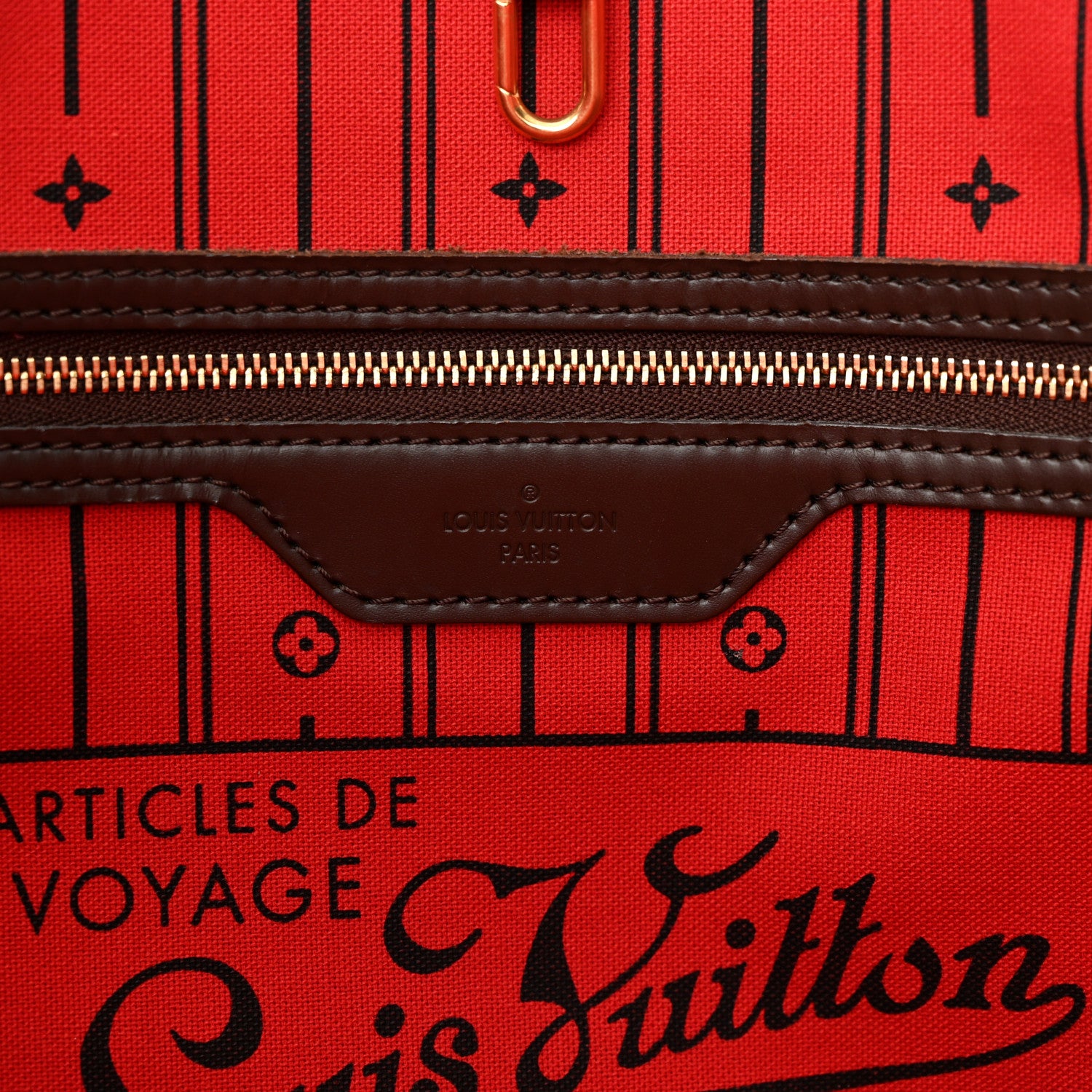 Louis Vuitton Damier Ebene Neverfull MM 6 of 14