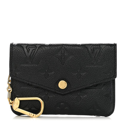 Louis Vuitton Empreinte Key Pouch Black 1 of 7