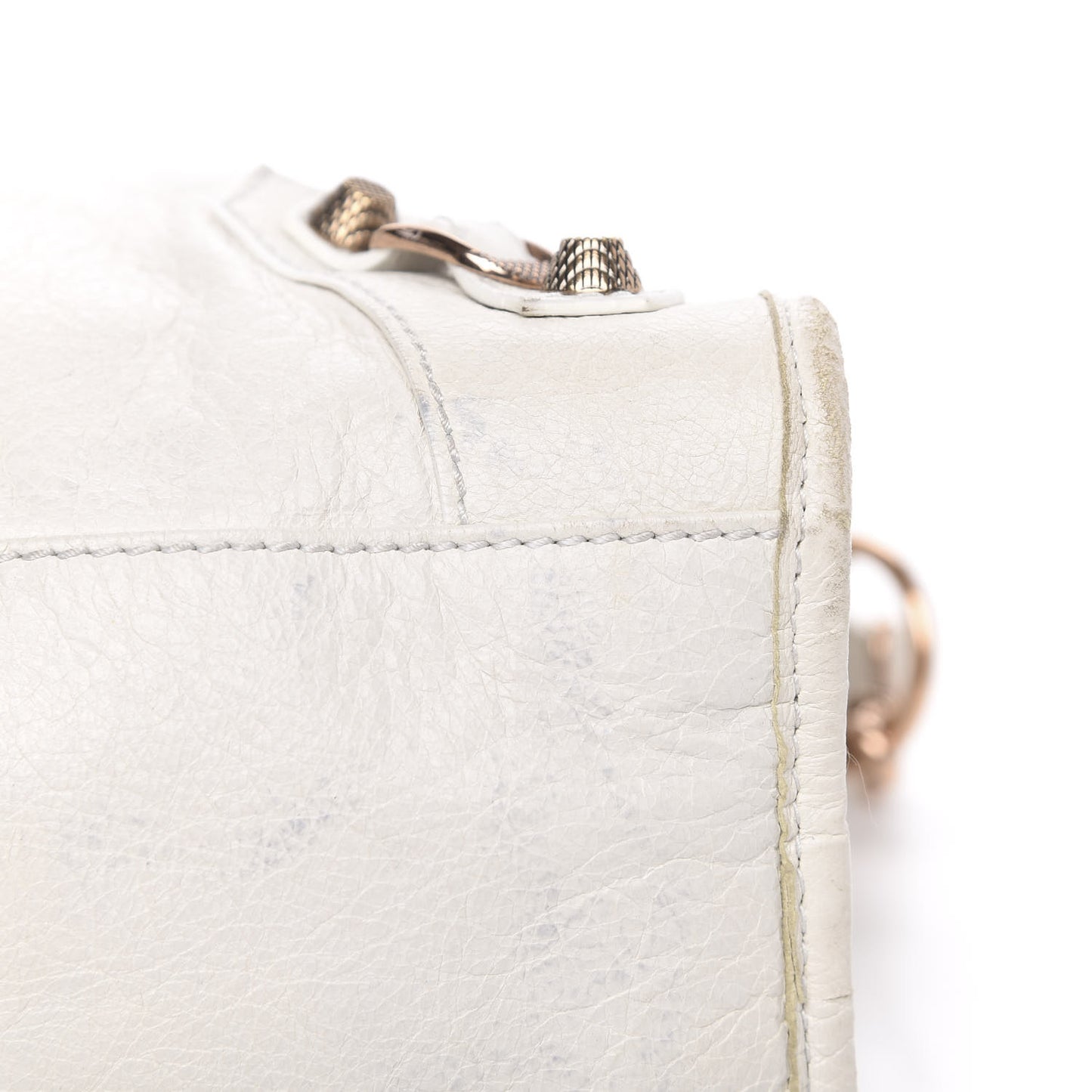 Agneau Giant 12 Rose Gold Hardware City White Light