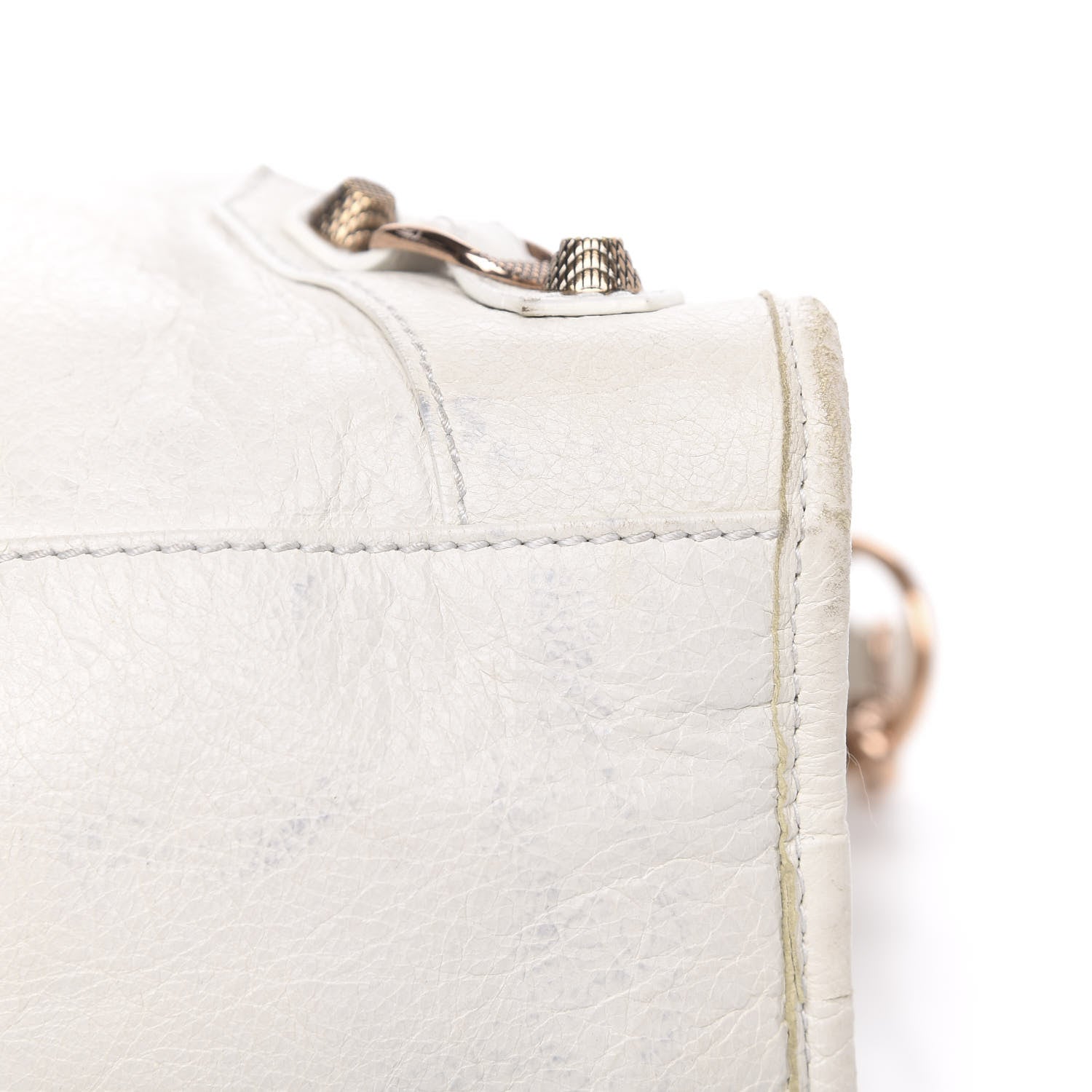 Balenciaga Agneau Giant 12 Rose Gold Hardware City White Light 12 of 19