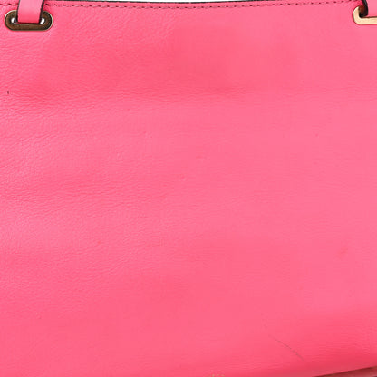 Valentino Garavani Vitello Medium Rockstud Tote Fuxia Fluo 10 of 16