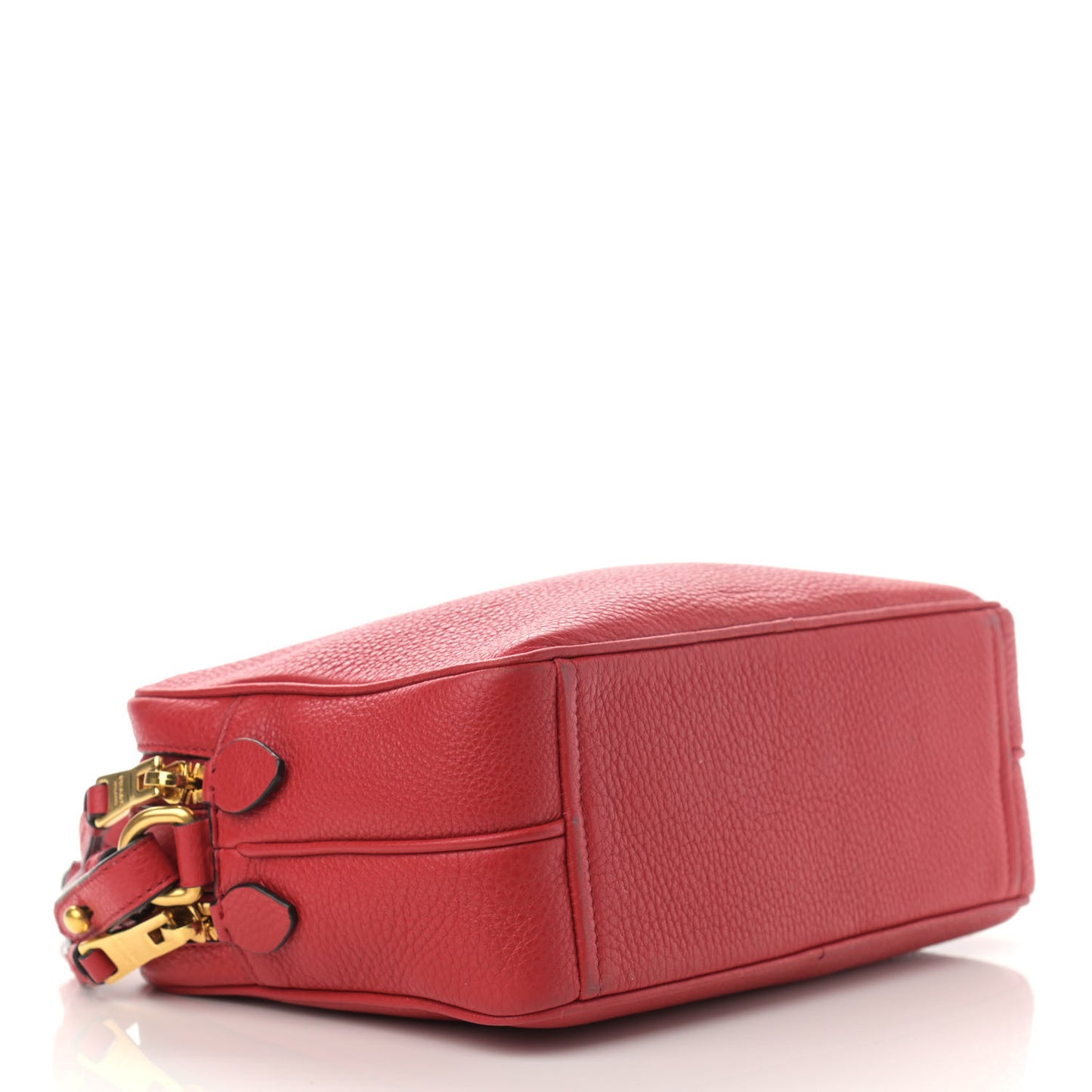 Vitello Phenix Camera Bag Rosso