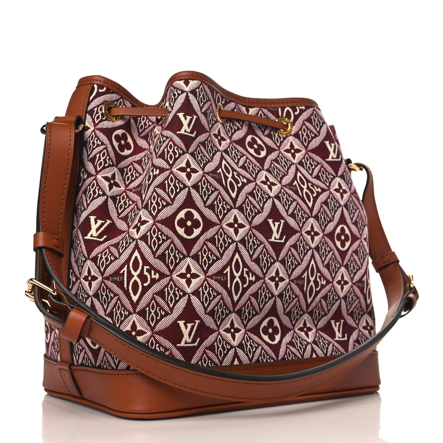 Louis Vuitton Jacquard Since 1854 Petit Noe Bordeaux 3 of 9