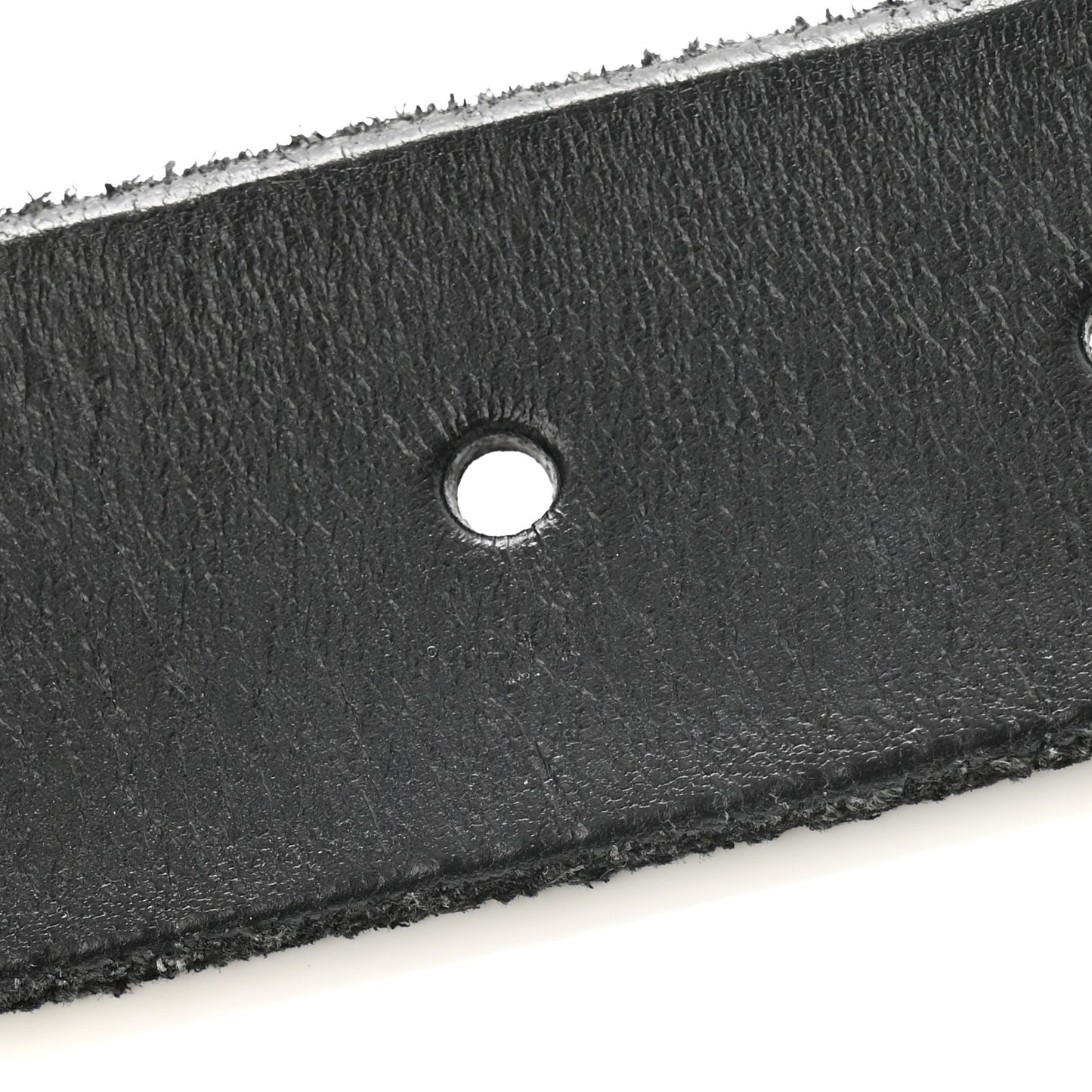 Cuoio Toscano Nickel Double G 30mm Belt 80 32 Black