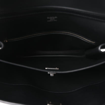 Balenciaga Natural Smooth Calfskin Medium Rodeo Top Handle Handbag Black 5 of 9