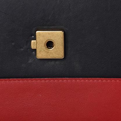 Gucci Calfskin Bamboo Web Large Dionysus Top Handle Bag Black Bright Evergreen Hibiscus Red 11 of 22
