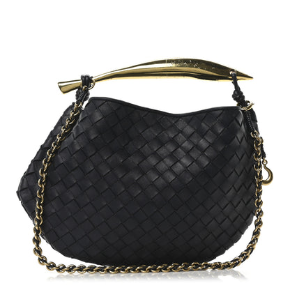 Bottega Veneta Nappa Intrecciato Sardine With Chain Bag Space 1 of 9