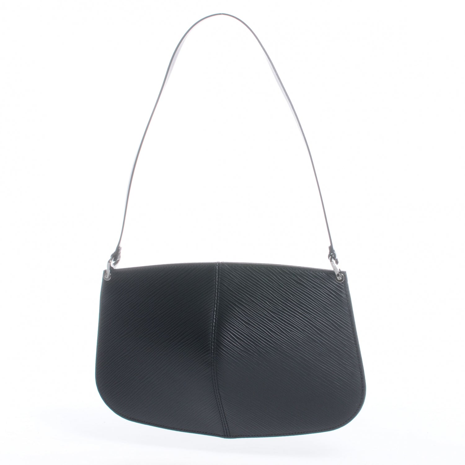 Louis Vuitton Epi Demi-Lune Pochette Black 3 of 6