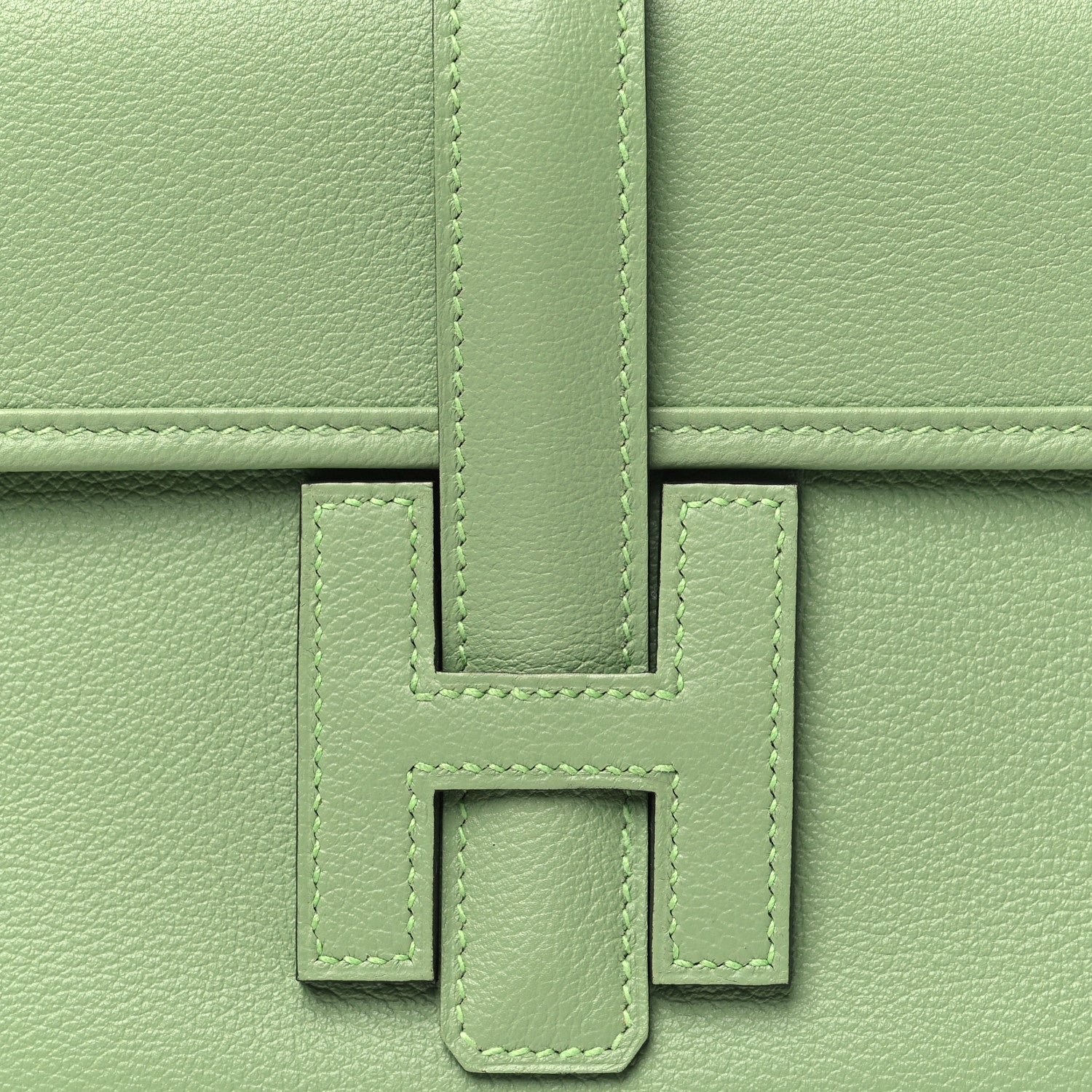 Hermes Evercolor Jige Elan 29 Clutch Vert Criquet 8 of 9