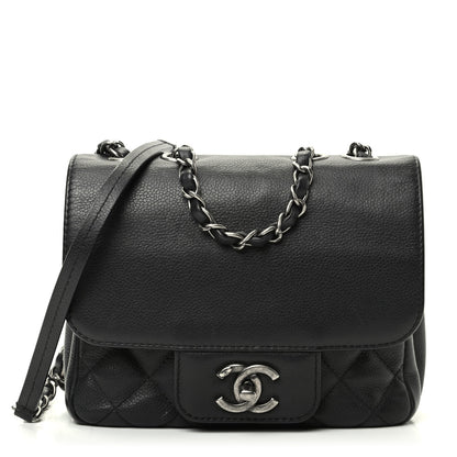 Chanel Caviar Quilted Mini All About Flap Bag Black 1 of 9
