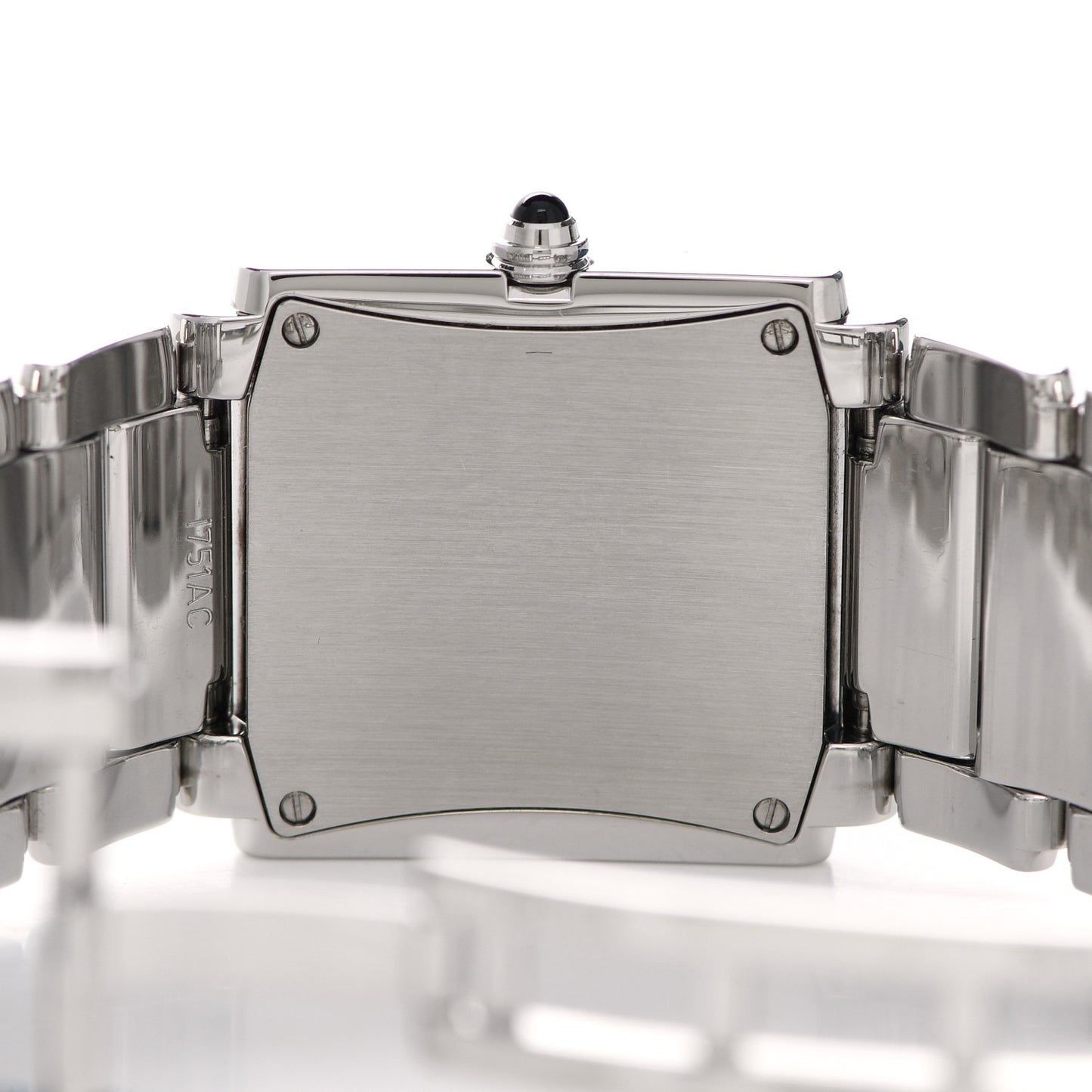 Stainless Steel Diamond 25mm Twenty-4 Quartz Watch Black 4910/10A-001