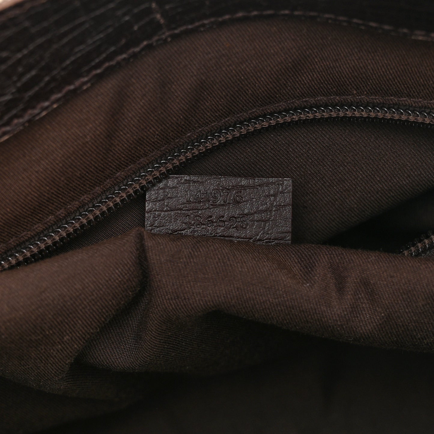 GG Plus Monogram Small Tote Dark Brown