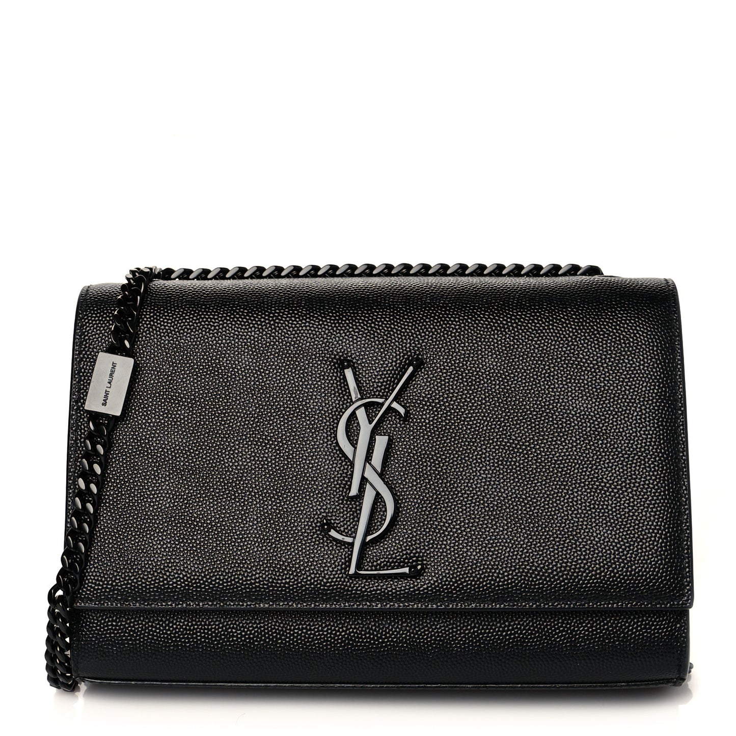 Grain De Poudre Small Monogram Kate Satchel Black