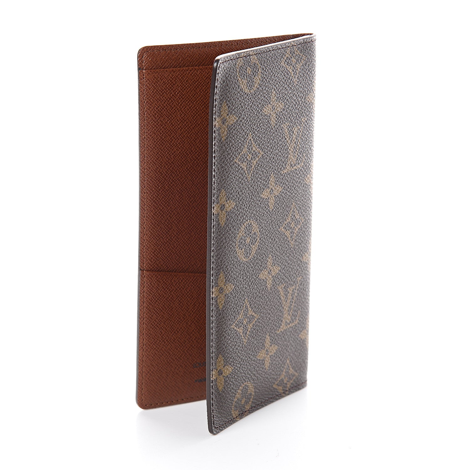 Louis Vuitton Monogram Porte Valeurs Checkbook Wallet 2 of 5
