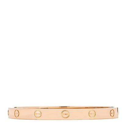 Cartier 18K Pink Gold LOVE Bracelet 17 1 of 6