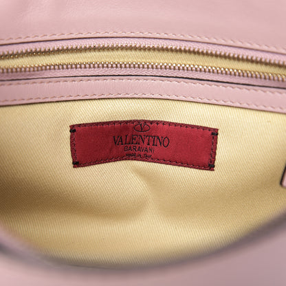 Valentino Garavani Vitello Small Rockstud Single Handle Flap Bag Cipria 5 of 10