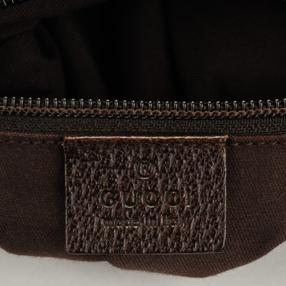Gucci Monogram Flat Messenger Bag Dark Brown 6 of 7