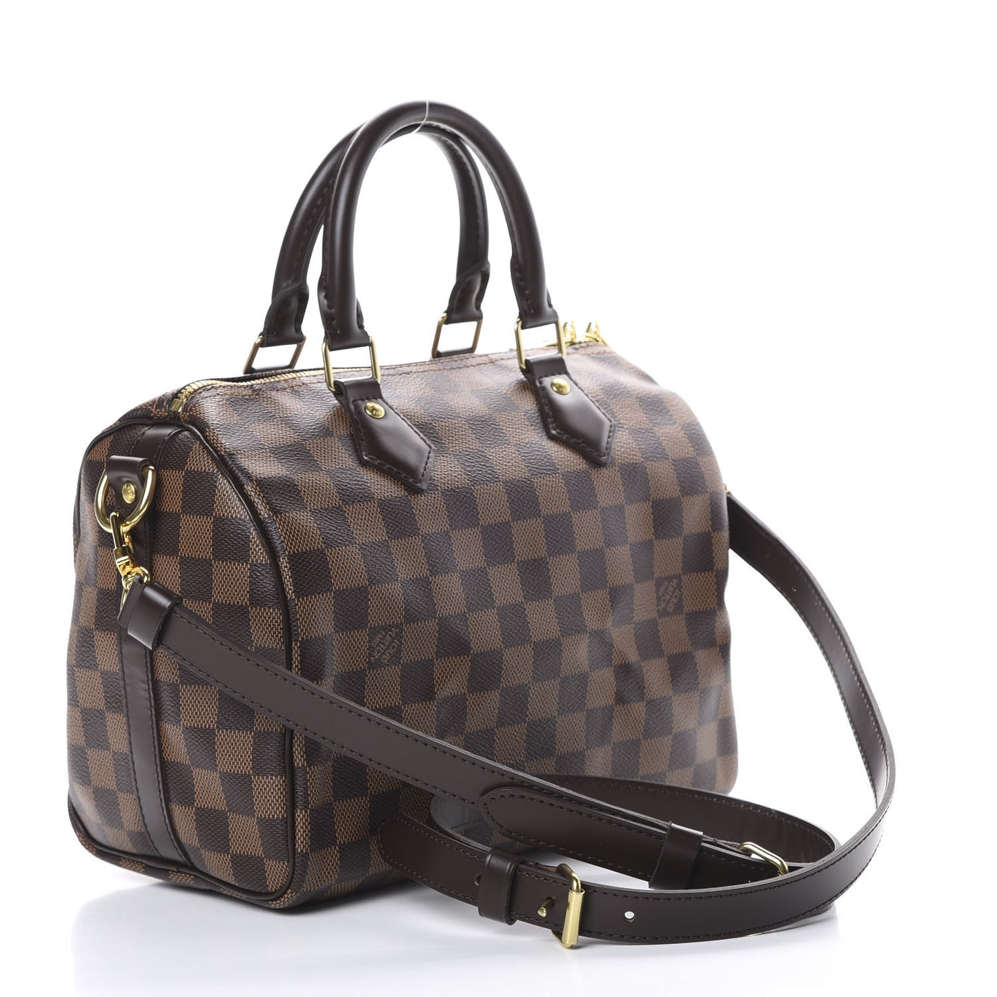 Damier Ebene Speedy Bandouliere 25