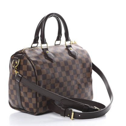 Louis Vuitton Damier Ebene Speedy Bandouliere 25 2 of 10